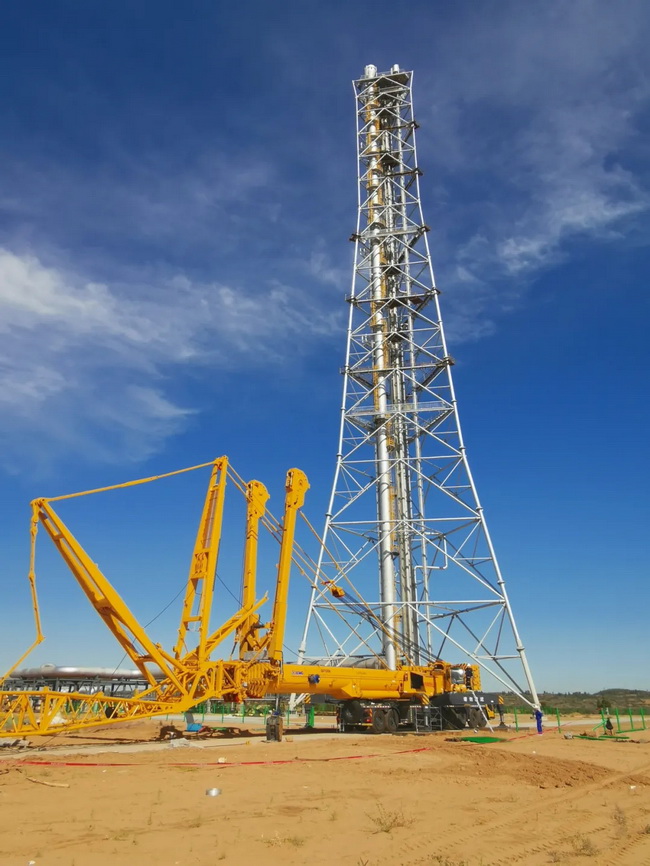 胜游官方网站QAY650A起重机适用石油、化工、基建等多个领域