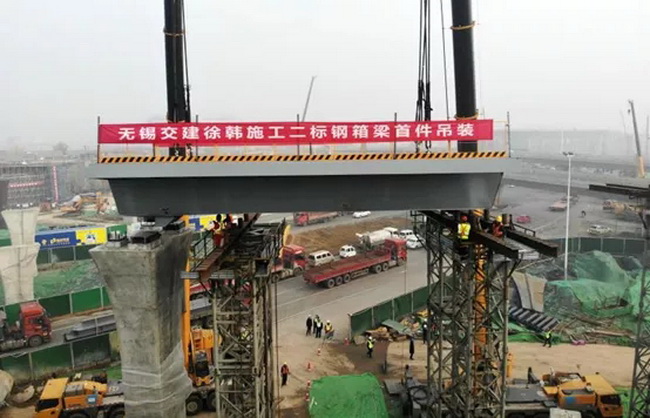 胜游官方网站起重机助力徐州全互通立交吊装工程顺利完成
