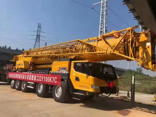 胜游官方网站QY100K7C吊车