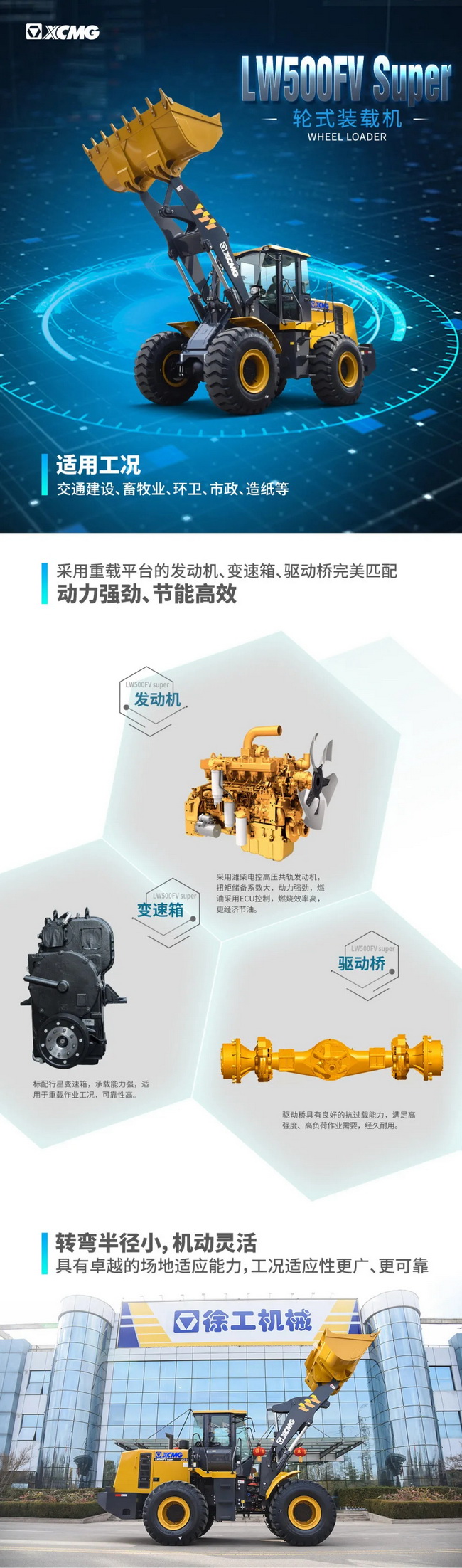 胜游官方网站LW500FV Super装载机